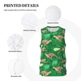 thumbnail image 3 of Sikiie Leopard Print Basketball Jersey Reversible Men's Mesh Athletic Sports Shirts Training Practice S-4XLMedium, 3 of 6