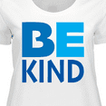 thumbnail image 4 of Inktastic Be Kind Logo in Blue Women's Plus Size T-Shirt, 4 of 5