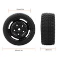 thumbnail image 4 of RC Car Tyre, Replace Accessories Simple Installation Clear Bumps RC Tire  For 1/10 Remote Control Racing Car Buggy Truck, 4 of 8