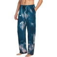 thumbnail image 2 of Disketp Eiffel Tower At Night Men'S Pajama Pants - Ultra Soft Fleece Sleep And Lounge Pants (Size: S-Xxl), 2 of 9
