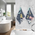 thumbnail image 6 of Cat Towels Set of 2, Super Soft Absorbent Hand Towel Cotton Bath Towels for Bathroom Hotel Kitchen Spa Gym 16 X 28 Inches Washcloths, 6 of 7