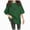 L101-Dark Green, variant on Womens Oversized Summer T-Shirts Plus Size Heart Cat Pattern Half Sleeves Workout Tops(L101-Red,XXL)
