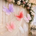 thumbnail image 5 of Giant Butterfly Decorations 3PCS, 20" Big Butterfly Decorations Party Giant, Large Butterflies Decor for Valentine’s Day, Wedding, Birthday, Banquet Decor (Purple), 5 of 10
