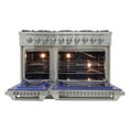 thumbnail image 2 of Brama BR4801SSDF 6.7 Cu. Ft. Stainless Steel Dual-Fuel Slide-In Range, 2 of 4