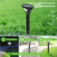thumbnail image 3 of Energía Solar Sensor De Movimiento Luces De Paisaje Solar Al Aire Libre Ip65 Lámparas De Noche Inalámbricas A Prueba De Agua Luces De Movimiento Solar Para Pasarela Patio Patio Al Aire Libre 2Pcs Eigraketly HA019634-00, 3 of 6