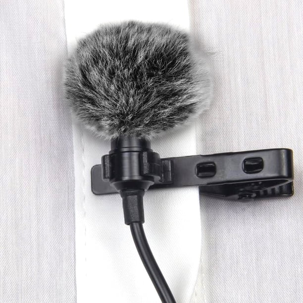 Minkissy Microphone Windscreen Muff Black Mic Windshield 1Pack