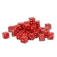thumbnail image 1 of WE Games Red Square Cornered Dice - 100 Pack - Plastic Dice, 1 of 3