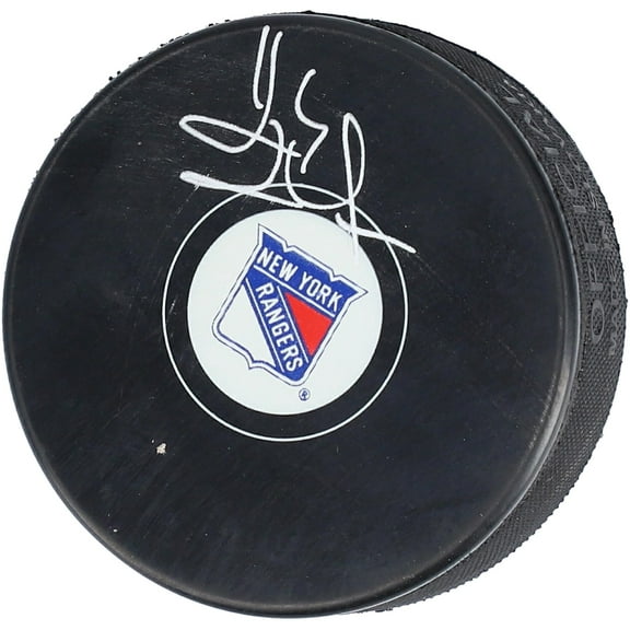 Henrik Lundqvist New York Rangers Autographed Hockey Puck - Fanatics Authentic Certified