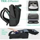 thumbnail image 2 of MARK RYDEN Mochila de negocios para hombre, mochila impermeable de alta tecnología con diseño en forma de coche deportivo y puerto de carga USB, 2 of 6
