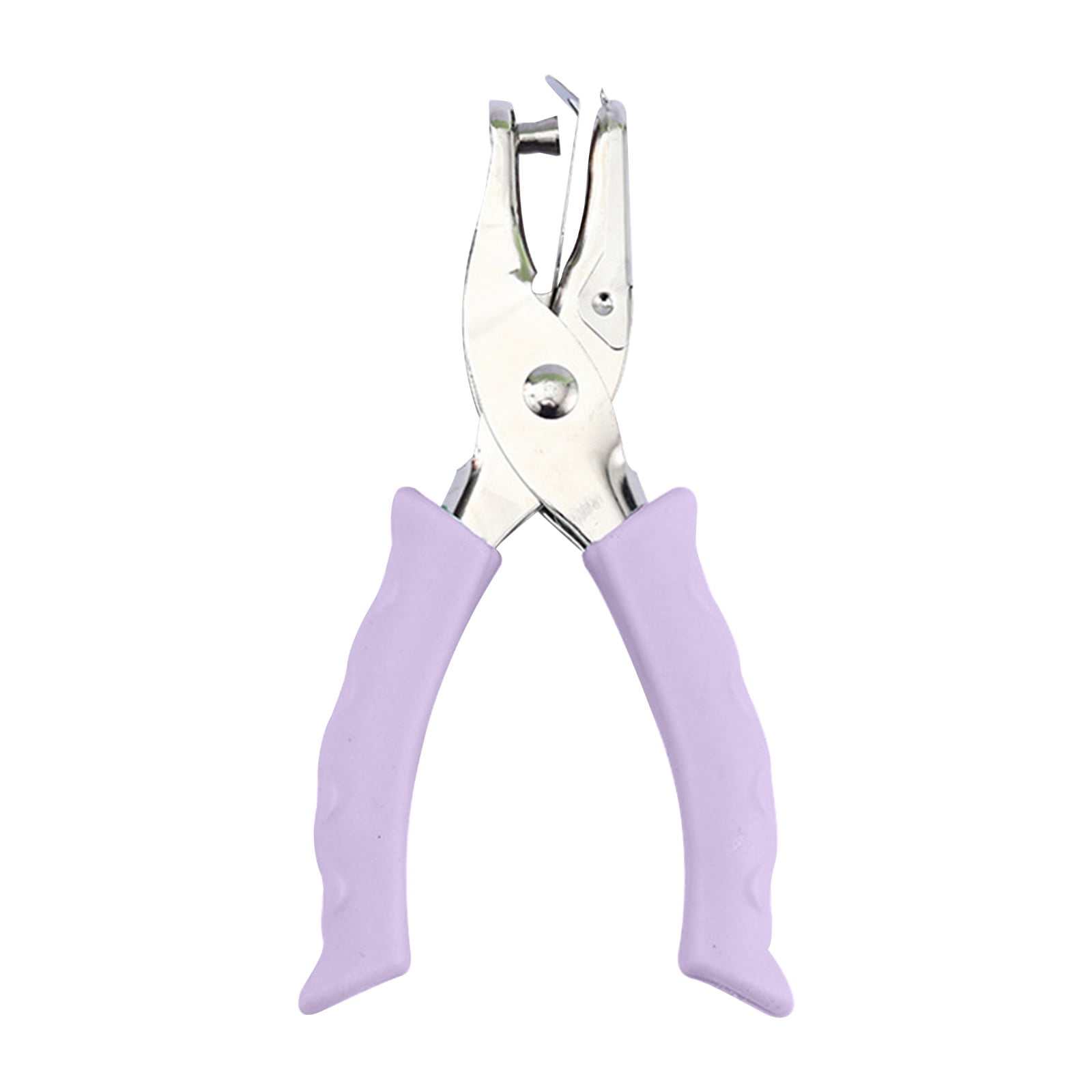 Single Hole Punch One Hole Puncher With Pink Soft Grip