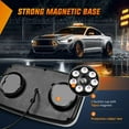 thumbnail image 6 of Nilight 12" Roof Top Strobe Lights 48LED Hazard Light Emergency Safety LED Light Magnetic Mount 12V 24V Cars Trucks Tractors Snow Plows Construction Vehicles, 6 of 10