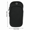 thumbnail image 2 of Miuline Brassard de Sport Imperméable et Résistant à la Transpiration avec Sangle Réglable – Support de Téléphone Portable Sécurisé pour Course, Cyclisme, Jogging et Entraînement Physique Extérieur – Étui de Rangement Ergonomique Portable pour Actif, 2 of 6