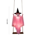 thumbnail image 5 of Sruoe Halloween Hanging Ghost Decorative Durable Lightweight Halloween Decor, Hanging Ghost Decorations for Indoor Outdoor, Porch Garden Patio Tree, Easy Hang Fade Resistant Weatherproof., 5 of 6