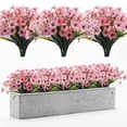 thumbnail image 6 of Marbhall 1Pc Outdoor Plastic Plants Garden Porch Decor Artificial Flowers Fake Flowers, 6 of 6