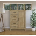 thumbnail image 6 of Evolur Andorra Chifferobe, Designed for Storage, Solid and Sturdy Build, Barnwood, 6 of 15