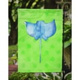 thumbnail image 3 of Carolines Treasures BB8235GF Sting Ray Green Polkadot Flag Garden Size  Small multicolor, 3 of 3