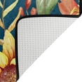 thumbnail image 5 of Dreamtimes Watercolor Sunflowers Vintage Area Rug 72x48in Spring Flower Orange Non-Slip Floor Carpet Comfort Floor Mats Decor for Indoor Living Dining Room and Bedroom Area, 5 of 7