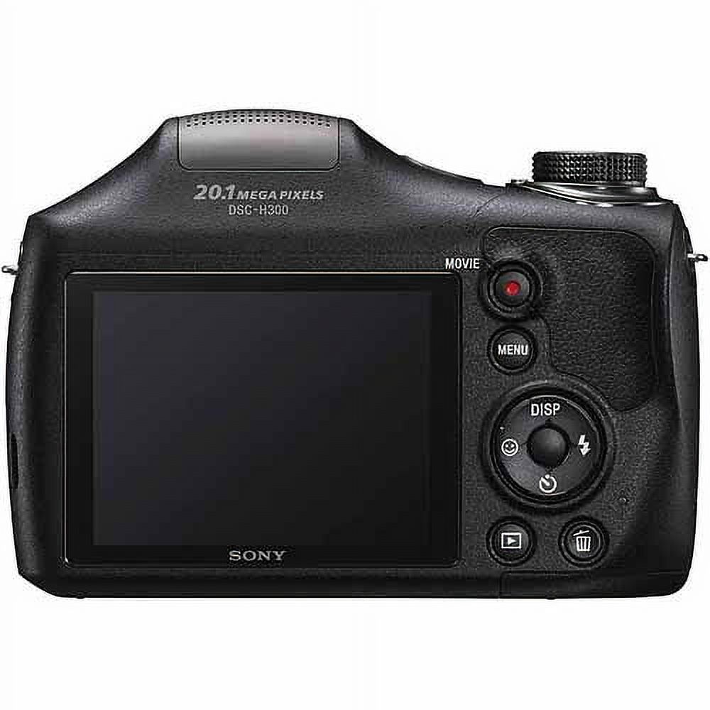 Sony Black DSC-H300/B Digital Camera with 20.1 Megapixels and 35x Optical Zoom - image 3 of 6
