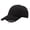 Black, variant on Baseball Cap with Metal Rings Unisex Athletic Solid Color Cotton Adjustable Hip Hop for Snapback Hat for Men Women