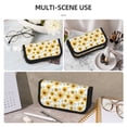 thumbnail image 5 of Bingfone Sunflowers Print Pencil Case Large Capacity Pencil Pouch Pen Bag Office Stationery Organizer Multifunctional Pencil Bag for Women & Men, 5 of 6