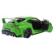 2023 Toyota GR Supra StreetFighter Green 1/18 Die Cast Model Car by Solido