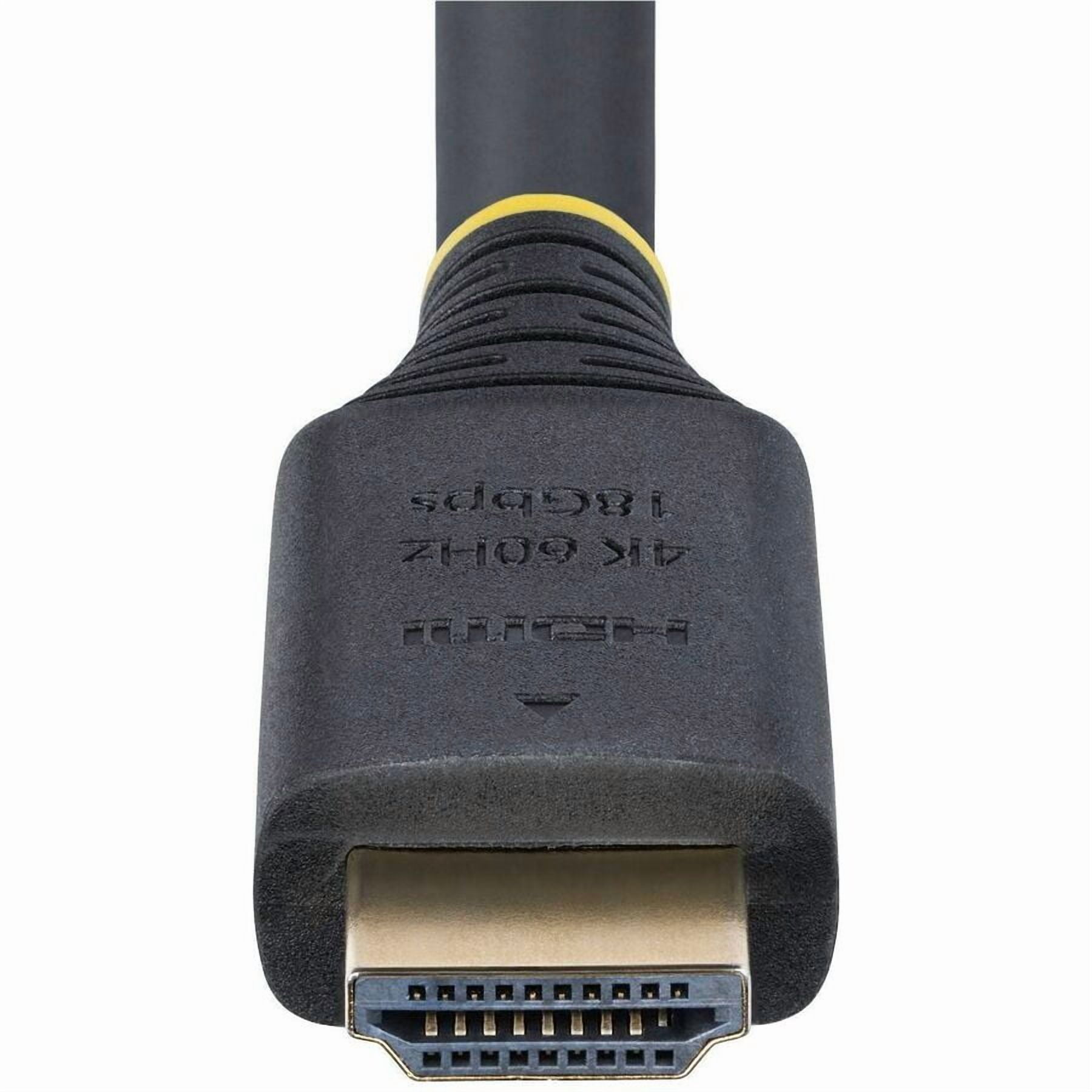 StarTech.com 20ft (6m) Premium Certified High Speed HDMI Cable, 4K 60Hz/1440p 144Hz, 18Gbps, UHD HDMI 2.0 Cord, TPE Jacket