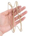 thumbnail image 2 of Unique Bargains Metal W Shaped Spring Loaded Wall Display Plate Dish Holder Hanger 26.9 x 5.5cm, 2 of 4