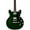 Green, variant on Guild Starfire IV Maple Semi Hollow Body Electric Guitar with Case - Blem #B292