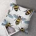 thumbnail image 7 of nygtbtfer Throw Pillow Cover Decorative Pillow Case Home Decor Square Pillowcase White, 7 of 7
