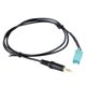 thumbnail image 1 of Cable Adaptador de sonido Negro de Música Mp3 de Coche para  Scenic Cola adaptador auxiliar de coche, 1 of 7