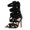 Black, variant on OAVQHLG3B Women Summer Shoes Elastic Band Crossed Roman Shoes Thin Heel Sandals High Heel Sandals