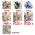 thumbnail image 2 of Lace Fabric For Clothes 3D Embroidery Applique Beaded Flowers Tulle Rhinestone, 2 of 2