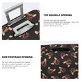thumbnail image 5 of Fotbe Bulldog with Sunglasses Luggage Cover Protector,Suitcase Protector,Scratch and Dirt Resistant,Fits 18-32 Inch Luggage-Medium, 5 of 9