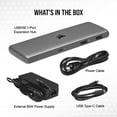thumbnail image 5 of CORSAIR USB100 - Hub - 4 x SuperSpeed USB 3.0 + 3 x USB-C - desktop, 5 of 5