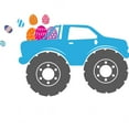 thumbnail image 2 of CafePress - Cute Easter Egg Crusher Monster Truck Boy - Baby Hat, 2 of 2