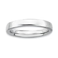 thumbnail image 1 of Bague en Argent Sterling Stackable Expressions Rhodium Taille 5, 1 of 3