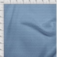 thumbnail image 4 of oneOone Polyester Spandex Medium Blue Fabric Asian Block Tile Sewing Material Print Fabric By The Yard 56 Inch Wide, 4 of 4