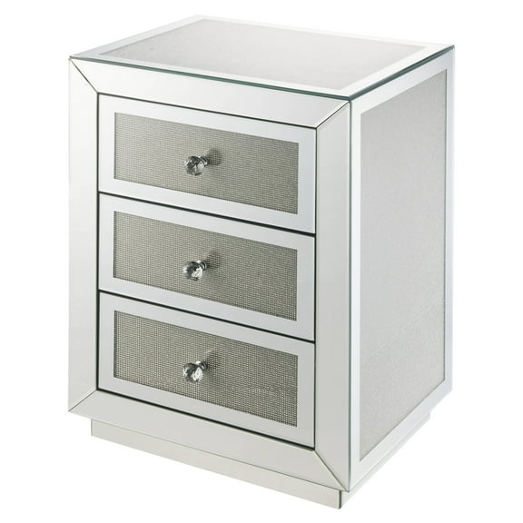 ACME Noralie Rectangular Accent Table in Mirrored