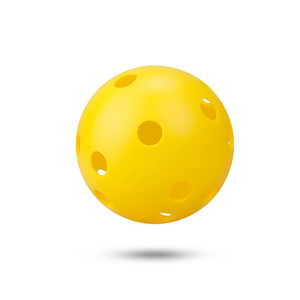 Sonducket Pelota para mascotas, herramientas de juego de tamaño compacto multicolor, artesanía, juguete ligero para perros, juguete para lanzar Golf Amarillo