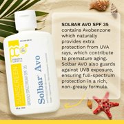 Solbar AVO SPF 35 Sunscreen, 4 Oz