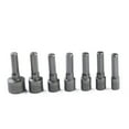 14 Pcs 512mm Imperial Socket Nut Impact Driver Adapter Drill Bits 1/4