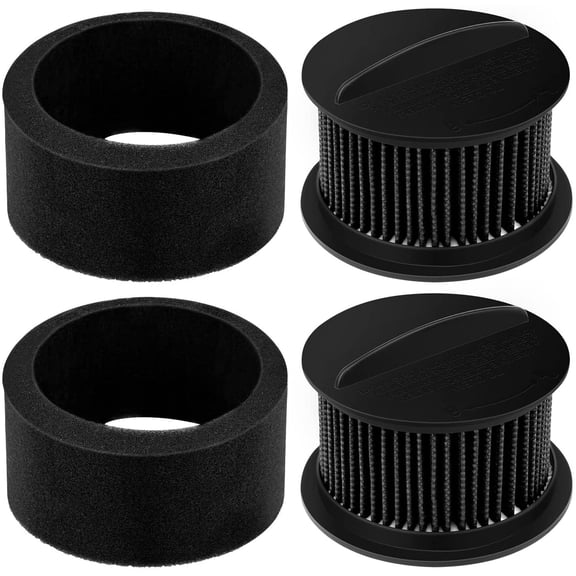 2 Pack Bissell Power Force Helix Replacement Filter Compatible with Bissell Power Force & Helix Turbo Inner and Outer Filter Set Bissell 32R9,203-7913