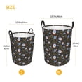 thumbnail image 4 of Uemuo Cosmic Pattern Circular Laundry Hamper Basket with handles,Collapsible laundry basket,Large capacity laundry hamper,Laundry Organizer-Medium, 4 of 8