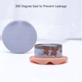 thumbnail image 4 of DOPI Pet Food Can Cover TPR Can Lids for Dog and Cat Food, Fits 3 Standard Size Cat Food Cans(Pink, 1pcs), 4 of 5