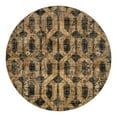 thumbnail image 2 of Unique Loom Saturn Collection Area Rug - Astra (7' 10" Round Black Gray/Light Brown), 2 of 6