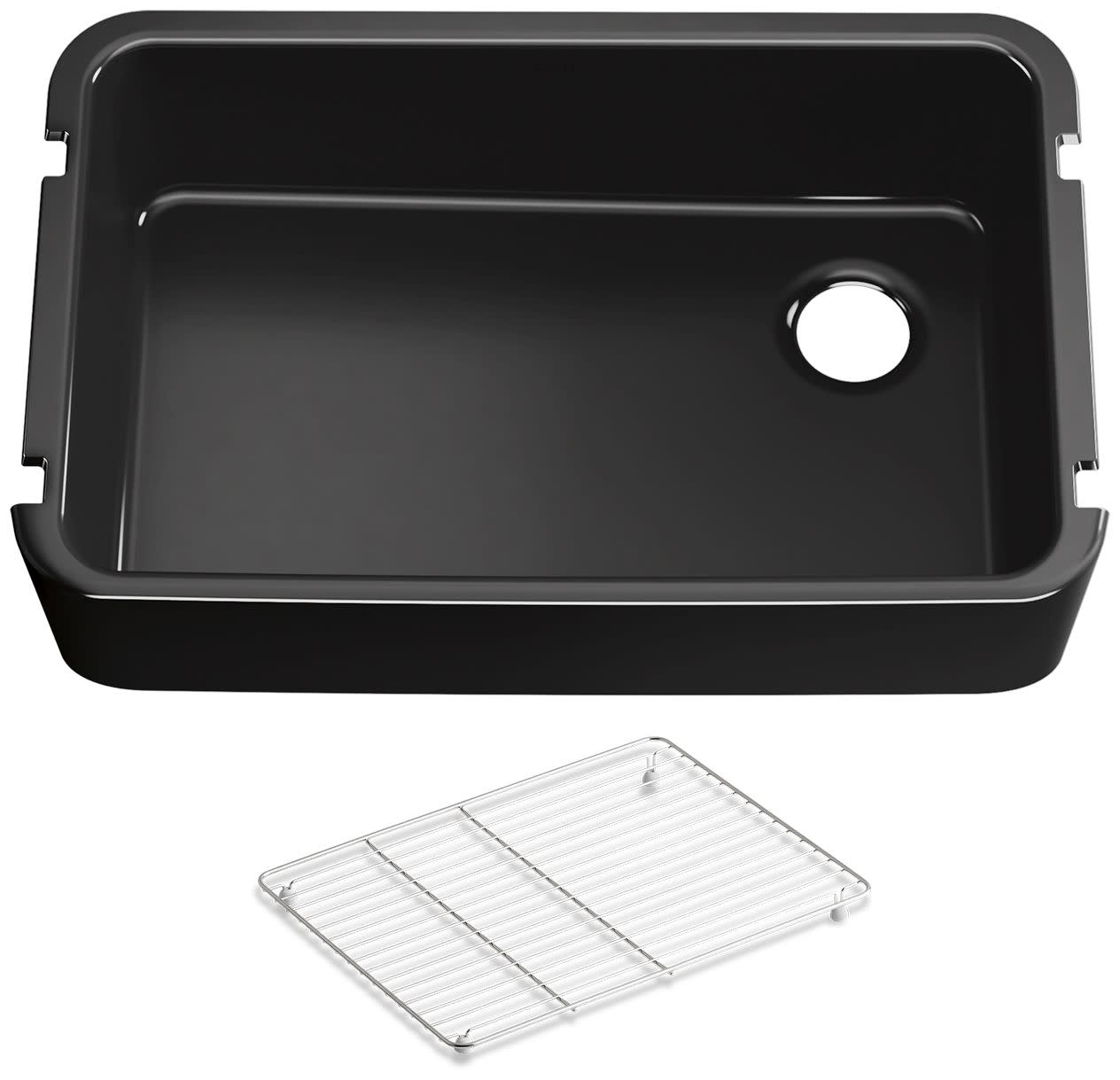 Kohler K24268 Ironridge 36" Undermount Single Basin Cast Iron Kitchen