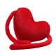 thumbnail image 5 of Almohada en forma de corazón de amor, almohada de San Valentín, almohada, decoración del día de San Valentín para exteriores , Rojo Macarena Almohada en forma de corazón, 5 of 8