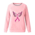 thumbnail image 4 of Chandails en Molleton pour Femmes, Mode Décontractée pour Femmes, T-shirt à Manches Longues et Col Rond Imprimé, 4 of 4
