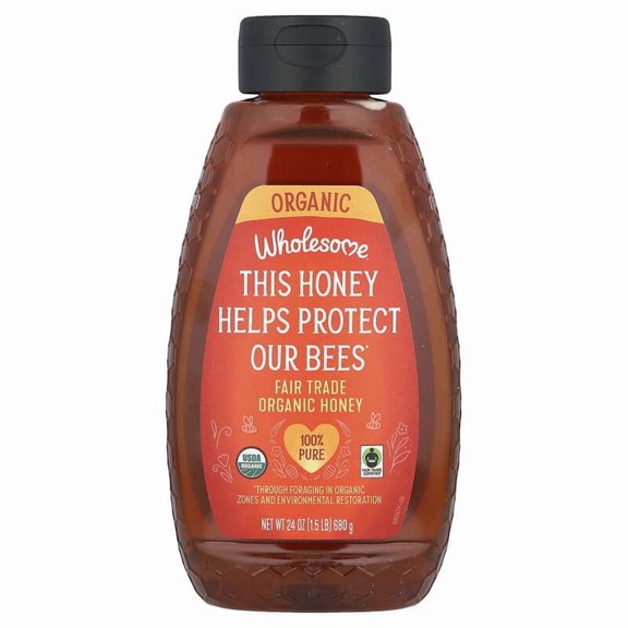 Wholesome Sweeteners, Inc., Organic Honey, 24 oz