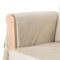 thumbnail image 4 of Foundations SafeRocker Glider Rocker Cushion Replacement Set (Tan Vinyl), 4 of 4